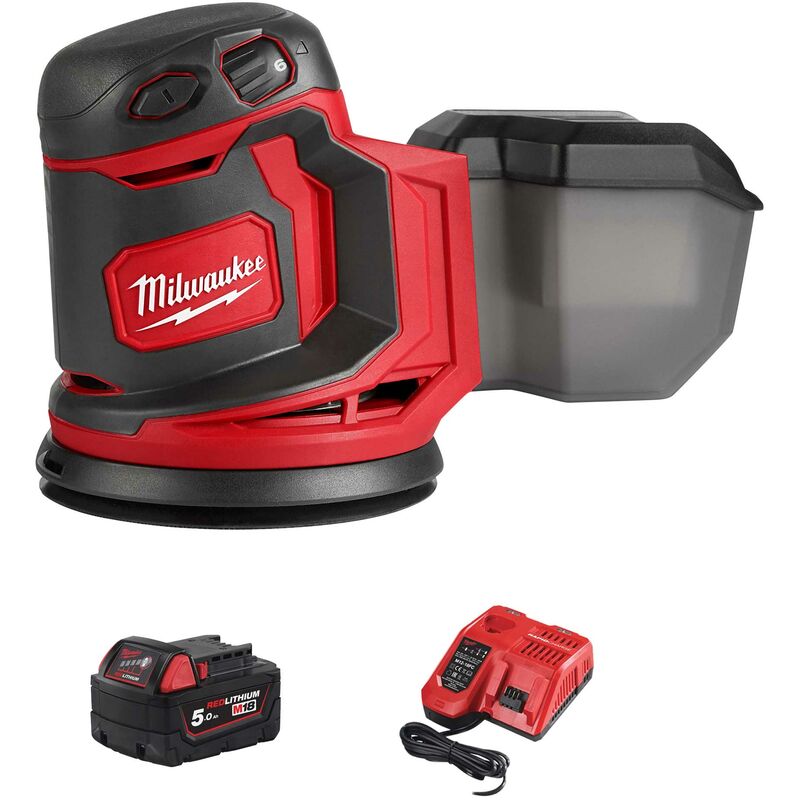 Levigatrice Rotorbitale Milwaukee M18 BOS-501 5Ah