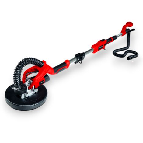 Levigatrice telescopica per soffitti e grandi superfici con aspiratore integrato e valigetta TE-DW 18/225 LI BL Einhell
