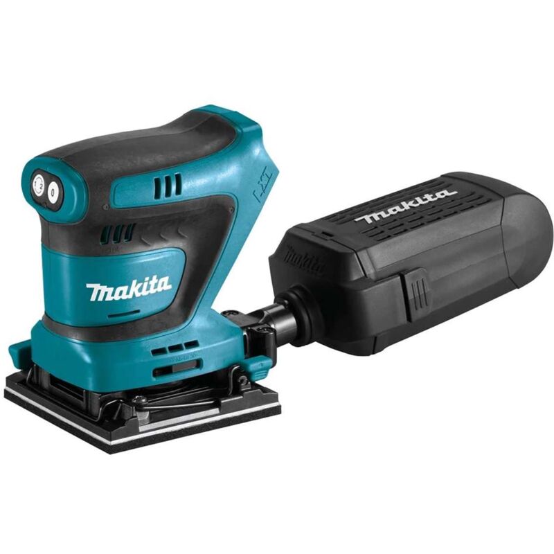 Makita Utensili - Levigatrice orbitale AKU 18V, senza batteria e caricabatterie DBO481Z