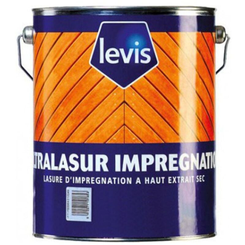 Levis Ultralasur Impregnation Lasure Incolore pour la Protection et la Décoration des Boiseries - Extérieur Conditionnement: 2.5L