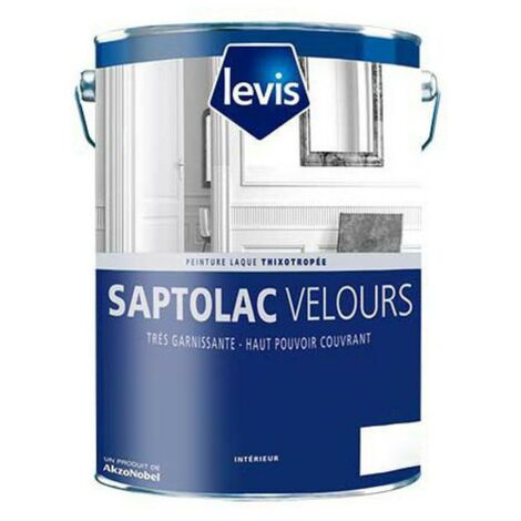 Laque intérieure spéciale bois EXPERT noire effet satin 750 ml- LEVIS