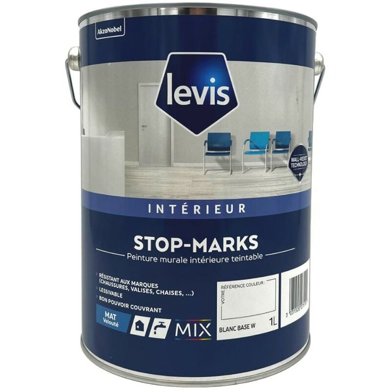 Levis - stop marks Couleur: Blanc - Conditionnement: 1L - Blanc