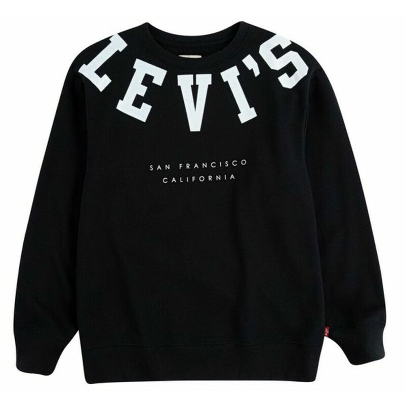 

Levi's Sudadera Infantil Levi's DROPPED SHOULDER CREW Negro 10 Años