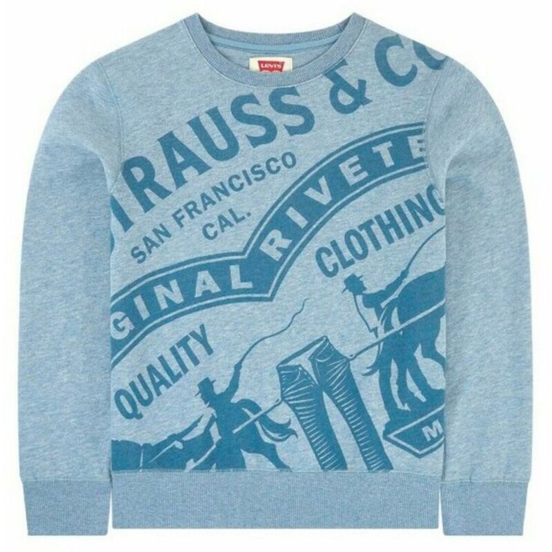 

Levi's Sudadera Infantil Levi's OVERSIZED Azul Infantil 16 Años