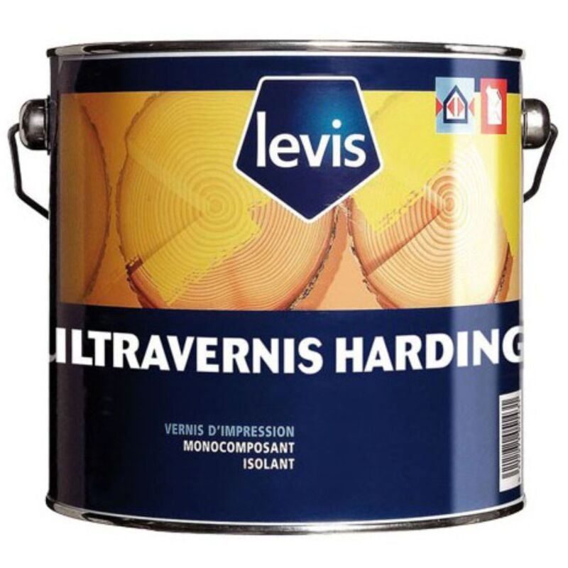 Ultravernis Harding Vernis d'Impression ou de Finition - Boiseries - Intérieur & Extérieur - Levis