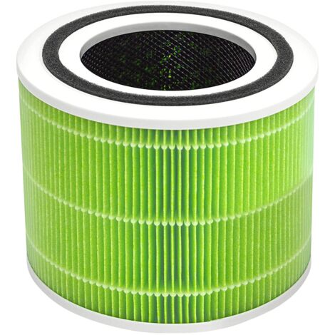 LEVOIT - Filtro di Ricambio per Muffe e Batteri, 3 in 1 HEPA, Carbone Attivo ad Alta Efficienza, Core 300-RF-MB