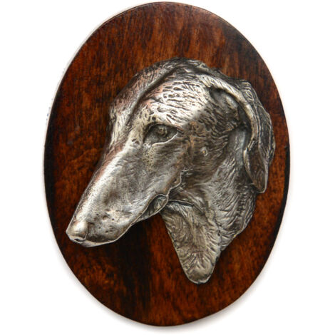 Lévrier africain, Azawakh II - broche d'exposition, clip de numéro de départ, épingle pour chien par Art-Dog