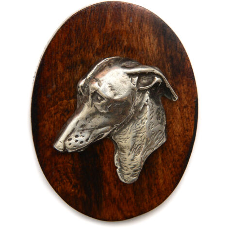 Lévrier italien - Broche d'exposition canine, clip de numéro de départ, badge pour chien par Art-Dog