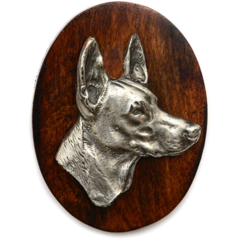 Lévrier pharaon, lévrier maltais - broche d'exposition, clip de numéro de départ, badge de chien par Art-Dog