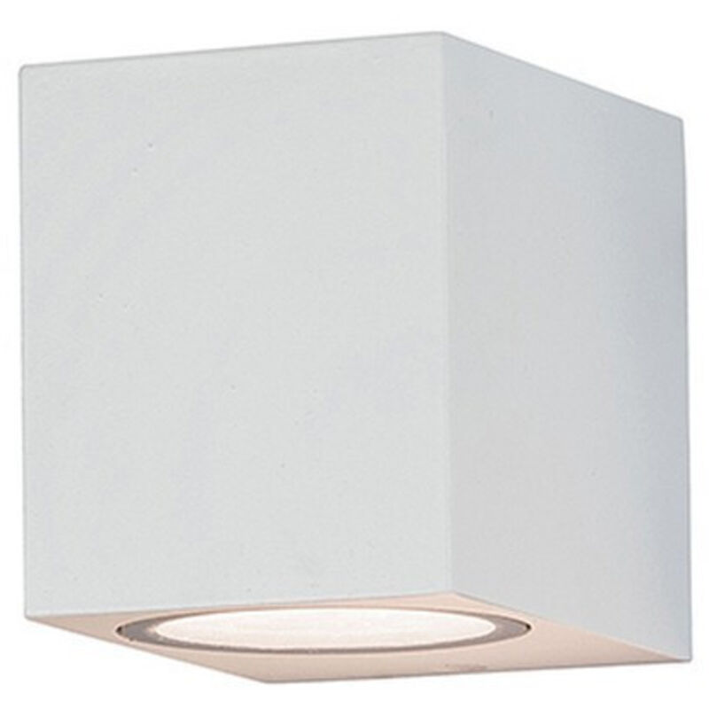 Larissa Lighting - Applique Murale Extérieure Pour Ampoule led GU10 IP54 Blanc Sablé zambelis Larissa Lighting - Applique Murale Extérieure Pour Ampoule led GU10 IP54 Blanc Sablé zambelis