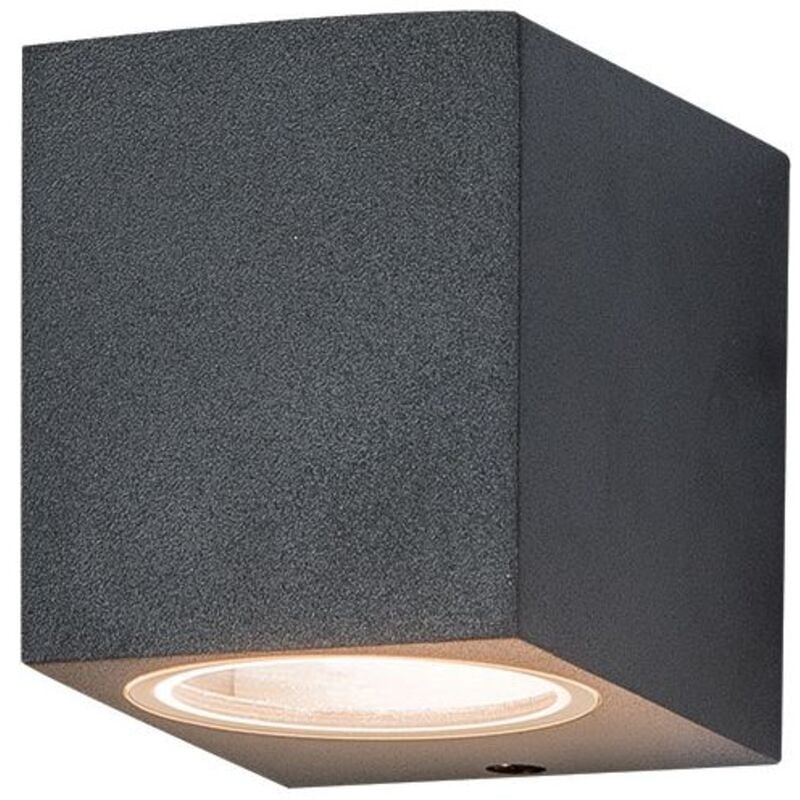 Applique Murale Extérieure Pour Ampoule led GU10 IP54 Graphite zambelis