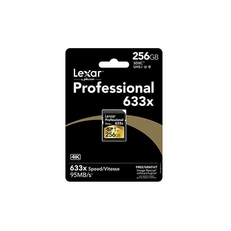 

LSD256CBEU633 256GB SDXC UHS Class 10 memoria flash - Lexar