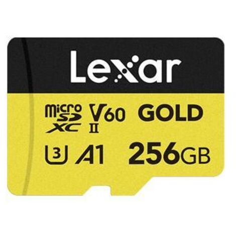 Lexar Professional GOLD 256 Go MicroSDXC UHS-II