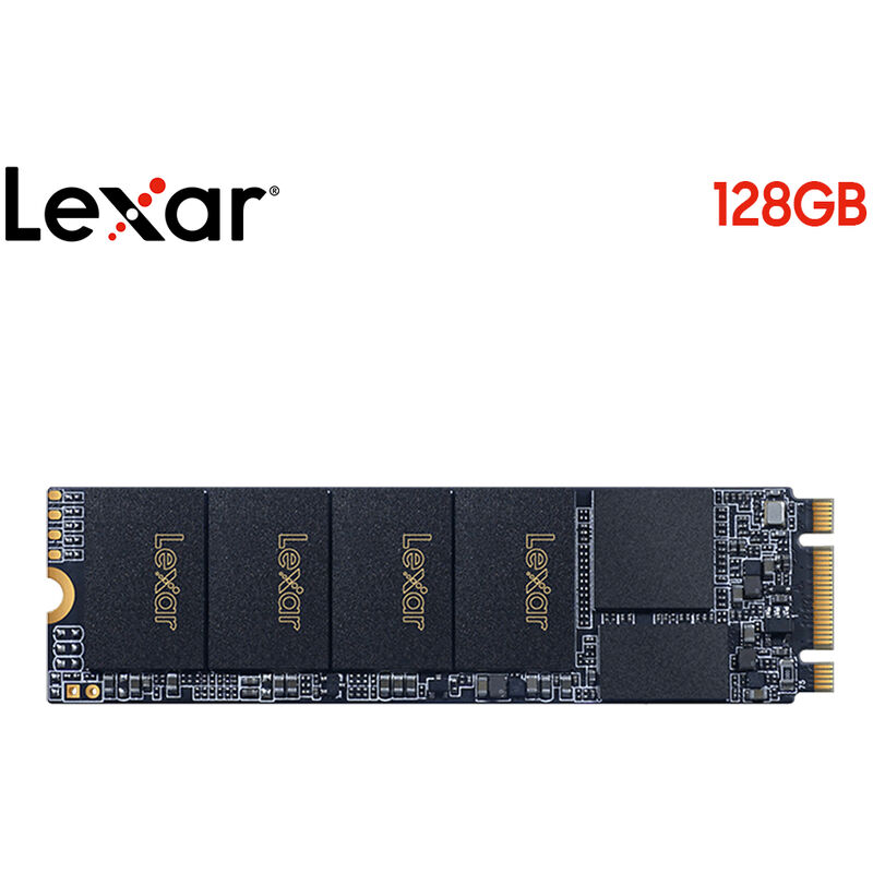 

Solid State Disk NM100 M.2 2280 SATA Ⅲ Interfaz 128GB 512GB Disco duro interno de unidad de estado solido para computadora portatil PC,128 GB - Lexar