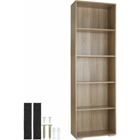 main image of "Lexi Bookcase with 5 Shelves"