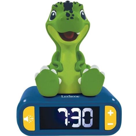 Lexibook RL800DINO Digitaler Wecker Nachtlampe