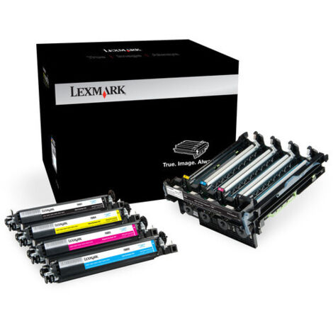 LEXMARK 700Z5 Bildunit schwarz und farbig Standardkapazität 40.000 Seiten 1er-Pack (70C0Z50)