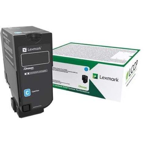 Lexmark 75B20C0 cartuccia toner 1 pz Originale Ciano