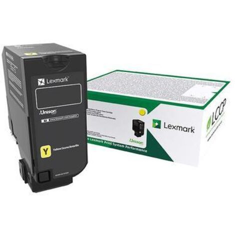 Lexmark 75B20Y0 cartuccia toner 1 pz Originale Giallo