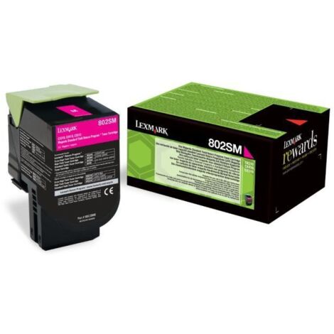 Lexmark 802SM Original Magenta 1 pieza(s)