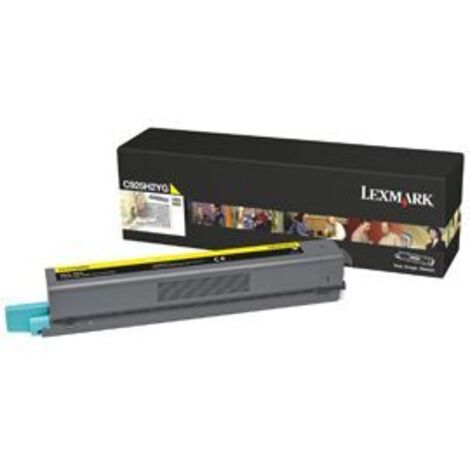 Lexmark C925H2YG cartucho de tóner 1 pieza(s) Original Amarillo