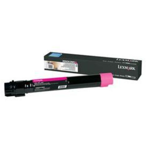 Lexmark Cartouche de Toner X950, X952, X954, magenta, X950X2MG, 24000p, extra haute (X950X2MG)