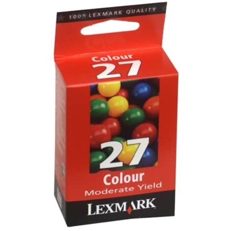 Lexmark - lexmark cartridge 10n0227 kleur n° 27 hc - 10n0227 - 0734646964401