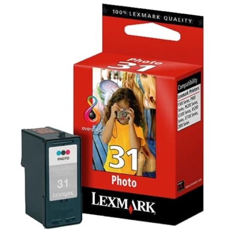 Lexmark - lexmark inkt n° 31 18c0031 - 18c0031 - 0734646957632