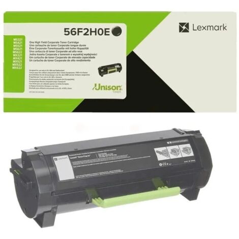 Lexmark Toner 56F2H0E Schwarz - Original, Hohe Reichweite, 15.000 Seiten