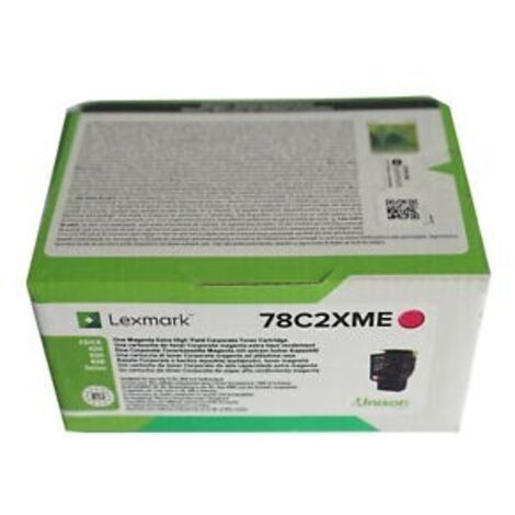 Lexmark Toner 78C2XME Magenta - Original Lasertoner, hohe Reichweite