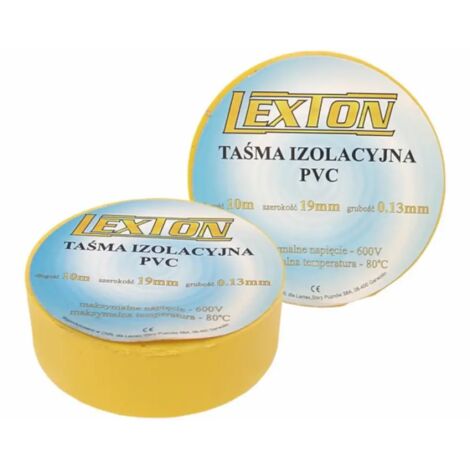 LEXTON GELB Isolierband 25m