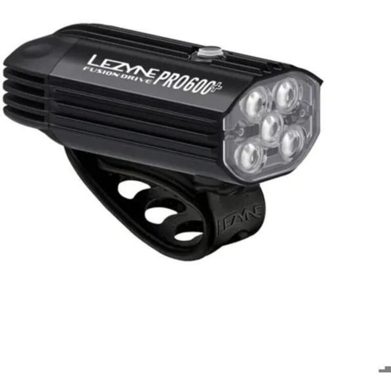 Lezyne Fusion Drive Pro 600+ Schwarz Satinierte Tragbare Lampe