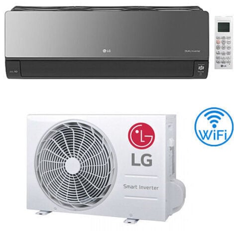 LG Artcool Mirror UVnano R32 Wifi 9000 BTU AC09BK NSJ Inverter-Klimaanlage Klasse A++/A+