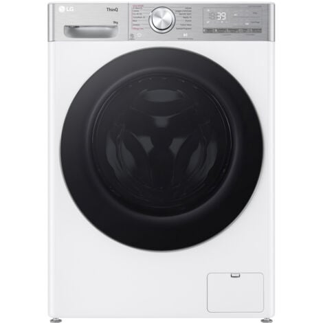 LG F4R9009TPWC Lavatrice 9kg AI DD Classe A 1400 giri TurboWash Vapore Bianco