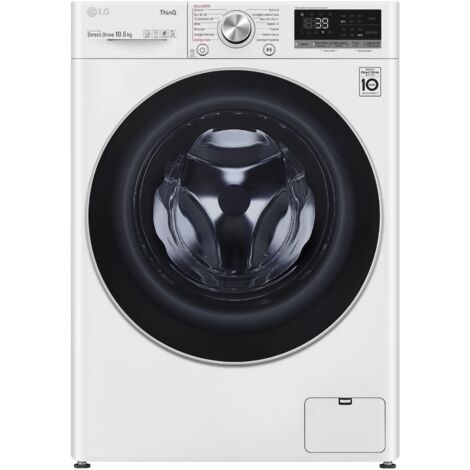 LG F4WV710S1E Lavatrice Intelligente AIDD 10,5kg Vapore TurboWash 360 1400 Giri/min Carica frontale Classe A. Tipo di carica: Caricamento frontale. Capacità cestello: 10,5 kg, Classe di efficienza ...