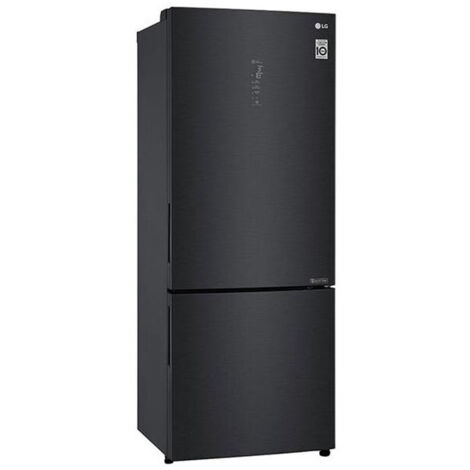 LG – GBB569MCAZN – Réfrigérateur combiné 451L noir – 2 portes – Classe E – Technologie Door Cooling+™ – Niveau sonore 41 dB
