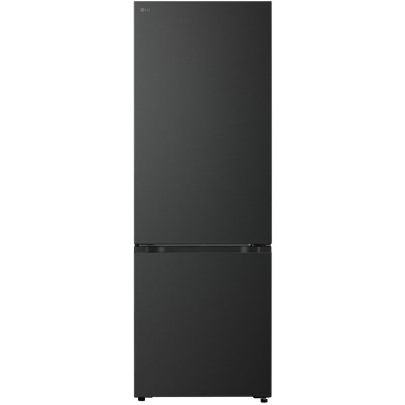 LG GBBW726DEV Frigorifero combinato Fit & Max 70cm, Classe D, 465L, AI Fresh, Black Steel