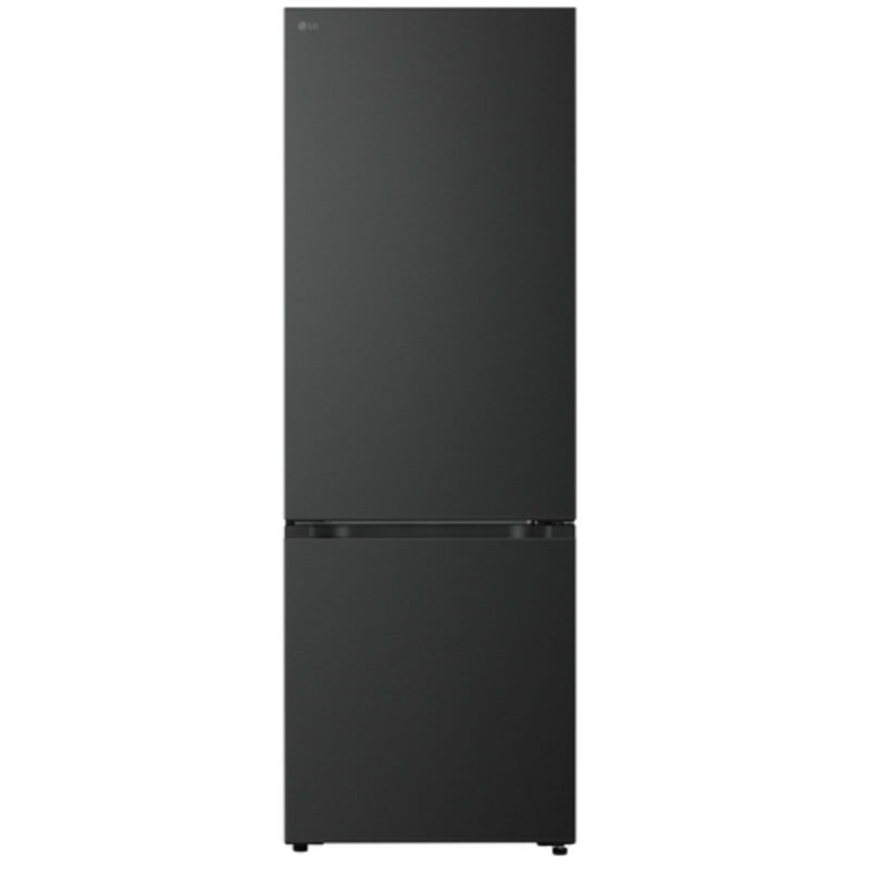 Lg GBBW726DEV Frigorifero combinato Fit & Max 70cm, Classe D, 465L, AI Fresh, Black Steel