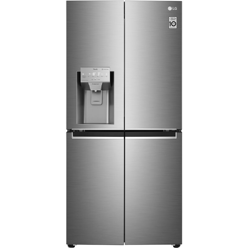 Image of GML844PZ6F.APZQEUR frigorifero side-by-side Libera installazione 506 l f Metallico, Argento - LG