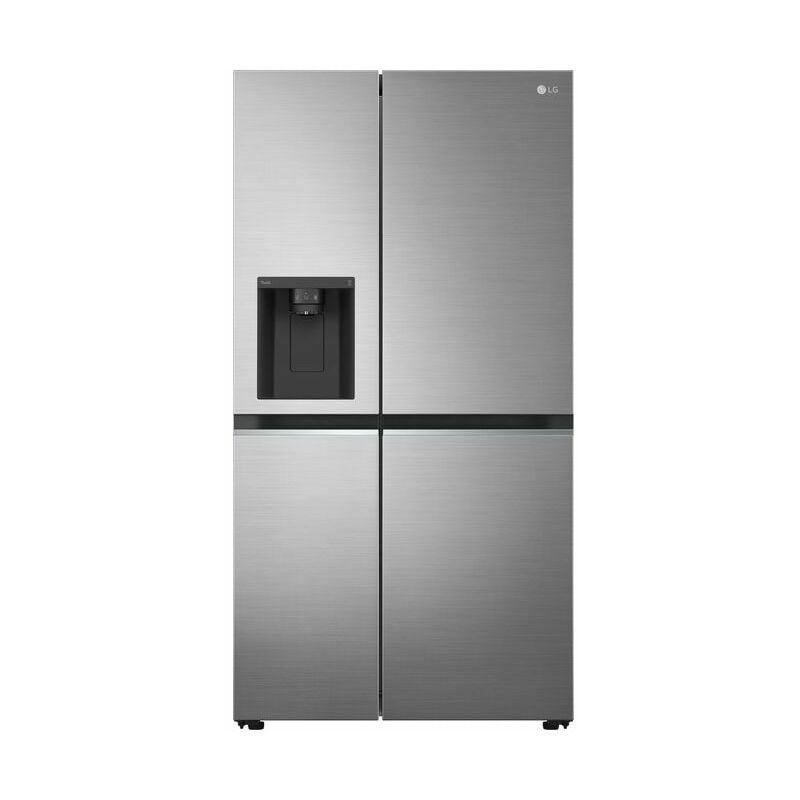 Image of LG GSLV71PZTM Frigorifero Side by Side Door Cooling Capacita' 635 Litri Classe energetica F Total No Frost Wi-Fi Multy Air Flow 179 cm Inox