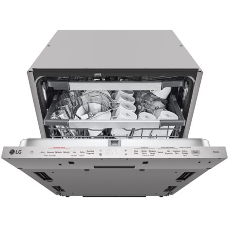 LG Lavastoviglie a scomparsa totale 14 coperti QuadWash TrueSteam Wi-Fi Classe A