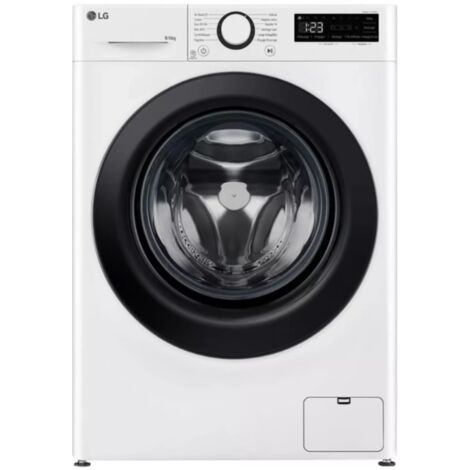 LG – Lave-linge séchant hublot 9kg 1400 tours/min – Classe A – Moteur induction AI Direct Drive – Niveau sonore 71 dB – F964R35WRS