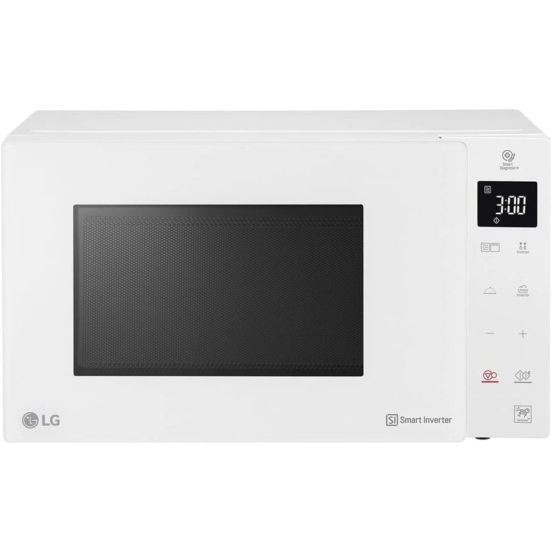 Image of MH6336GIH Forno Microonde Smart Inverter con Grill al Quarzo, 23 Litri, 1000 w, Programmi Automatici, 5 Livelli di Potenza Regolabili - Bianco - LG