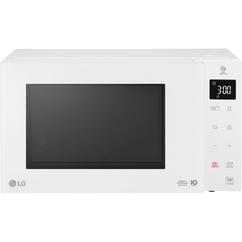 Micro-ondes LG MH6336GIH 23 litres, 1000 W, Grill, Smart Inverter, Blanc