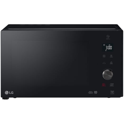 LG – Micro-onde solo 32L 1200W – Design noir moderne – Cuisson vapeur et 32 programmes automatiques – Ouverture latérale - MS3265DDS-LG