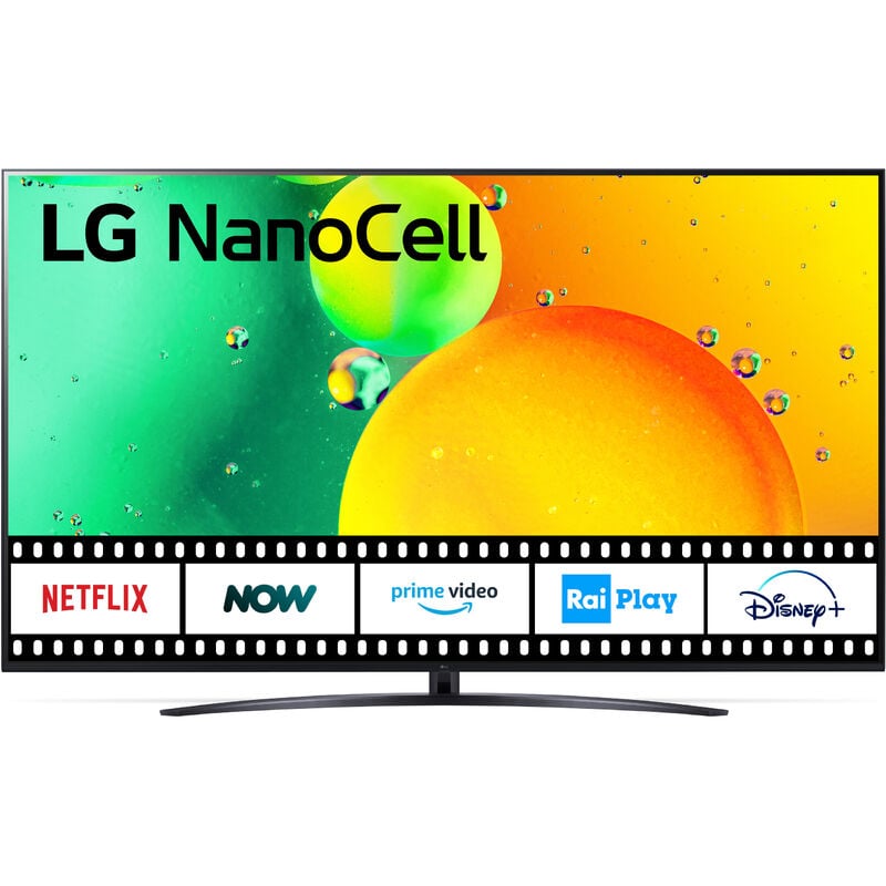 Image of NanoCell 86'' Serie NANO76 86NANO766QA 4K Smart tv novità 2022 - LG