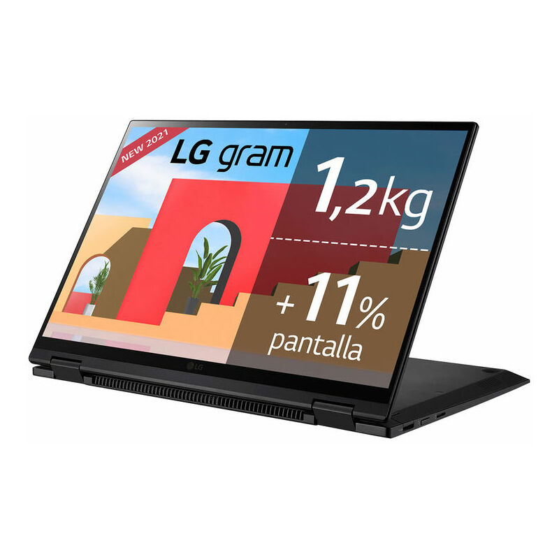 

LG Notebook LG Gram 14T90P-G.AA78B 14" i7-1165G7 16 GB RAM 512 GB SSD