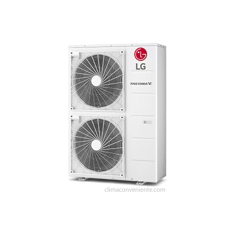 LG - Pompe à chaleur Mini Inverter Chiller Monobloc Therma v 12 kw Monophase Gas R32 HM121MR.U34