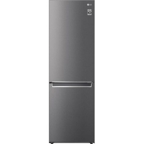 LG – Réfrigérateur combiné inversé – Ventilé – 341L – 186 x 59.5 x 68.2 cm – Classe E – 2 portes – Congélateur en bas