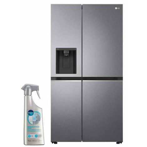 LG Réfrigérateur Frigo Américain 2 Portes INOX 635L Door Cooling - Gris